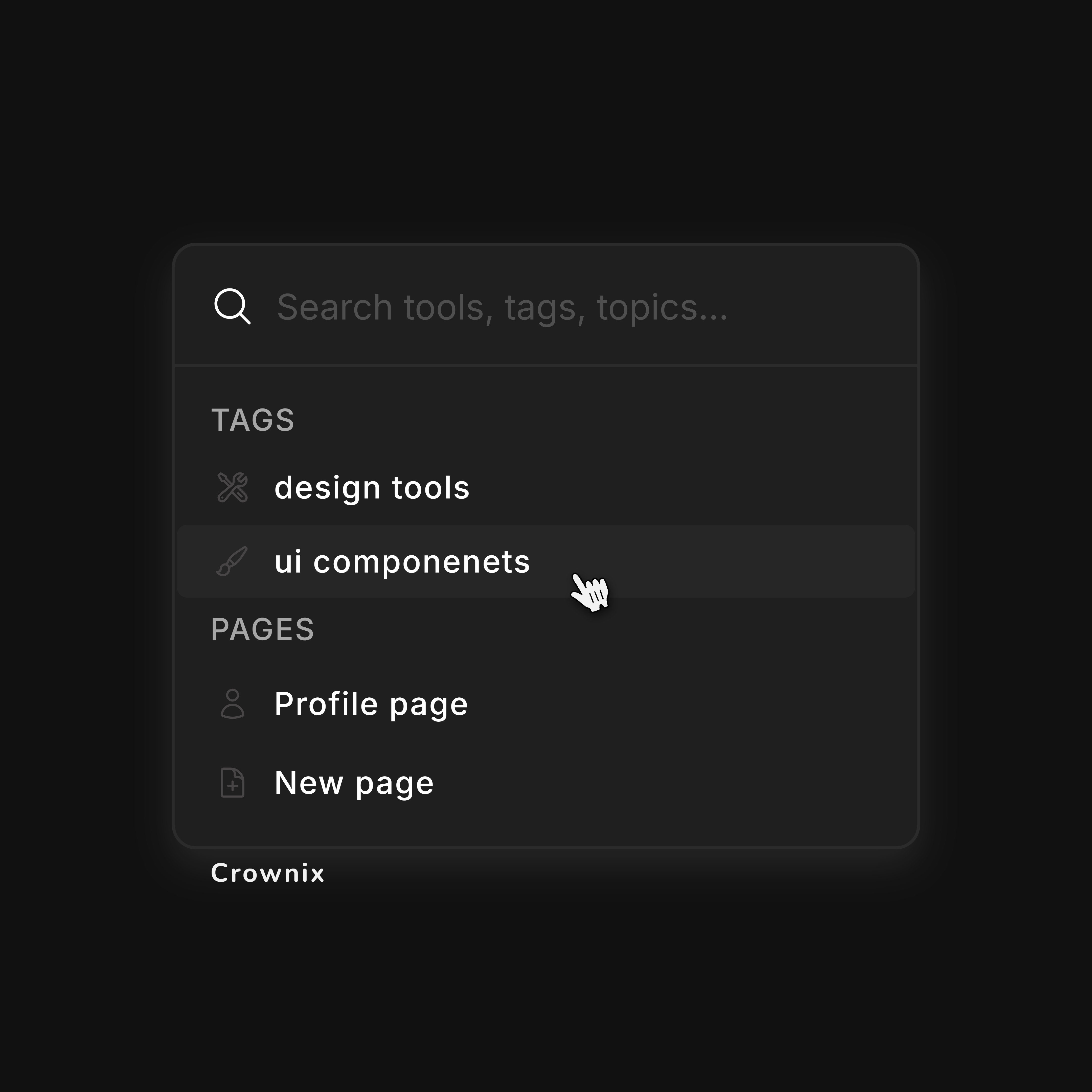 Search Modal